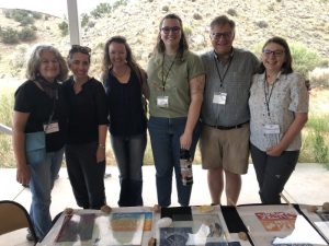 Printmaking Class Students at Ghost Ranch